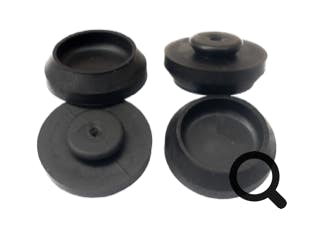 GPO 700 Series / Trimphone Feet Set (4) - Black