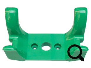 GPO 200 Series Telephone Handset Cradle - Green