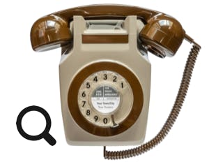 GPO 741 Wall Telephone - Two-Tone Grey
