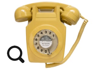 GPO 741 Wall Telephone - Topaz Yellow