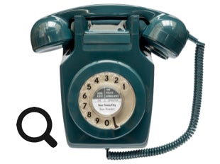 GPO 741 Wall Telephone - Concord Blue