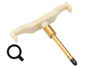 GPO 200 Series Telephone Handset Plunger - Ivory