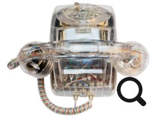 GPO 746 Telephone - Clear - 02