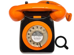 GPO 746 Telephone - Black & Orange
