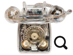 GPO 706 Telephone - Clear - 02