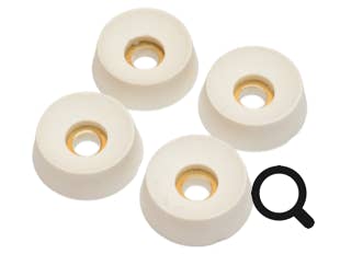 GPO 300 Series Telephone Feet Set (4) - White