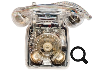 GPO 706 Telephone - Clear - 01