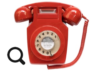 GPO 741 Wall Telephone - Lacquer Red